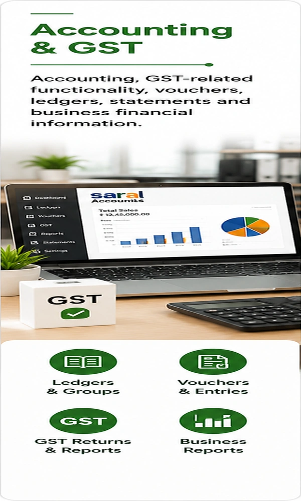 Accounting software and financial records