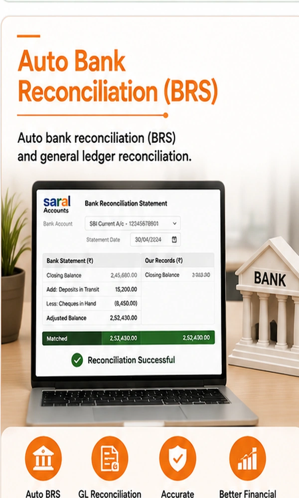 Bank reconciliation accounting