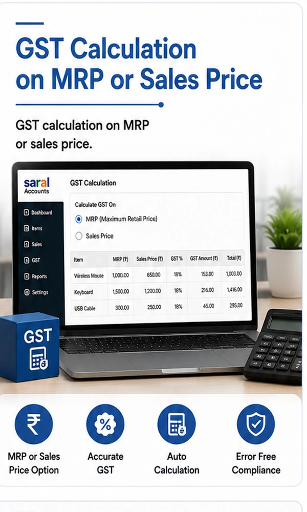 GST price calculation