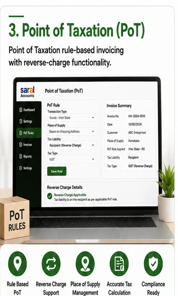 Service taxation and invoicing