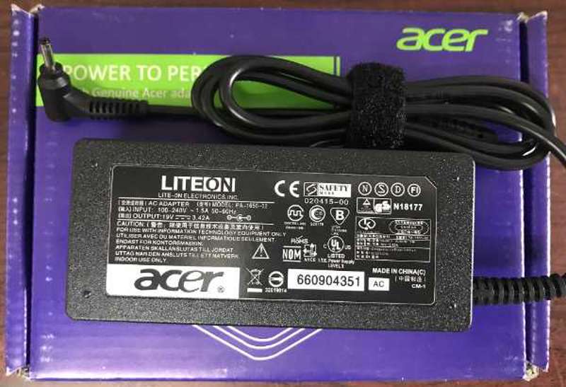 Acer OEM Laptop Adapter 19V 2.37A 45W Small Pin(3.0mm * 1.1mm) 45 W Adapter