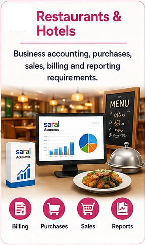 Restaurant and hotel business accounting